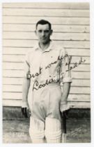 Leslie John Todd. Kent 1927-1950. Mono real photograph postcard of Todd, three quarter length,