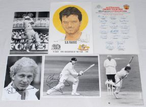 Australia tours to England 1985 & 1989. A selection of twenty eight press photographs, the