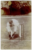 Henry Rigden ‘Harry’ Butt, Sussex & England, 1890-1912. Mono real photograph postcard of Butt