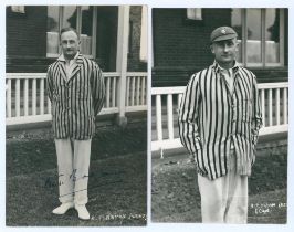 Ronald Thurston Bryan. Kent 1920-1937. Two original mono real photograph postcards of Bryan. One