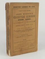 Wisden Cricketers’ Almanack 1888. 25th edition. Original paper wrappers. Some wear with small