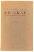 ‘Vejledning i Cricket’. R.E. Brincker. Vejle (Denmark) Eget Forlag 1921. 80pp. Danish cricket