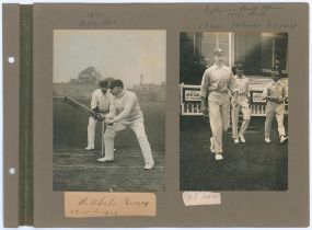 Bobby Abel (Surrey & England 1881-1904) and Tip Foster (Oxford University, Worcestershire &