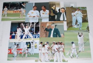 India tour to England 1996. Forty five original colour press photographs of match action, awards,