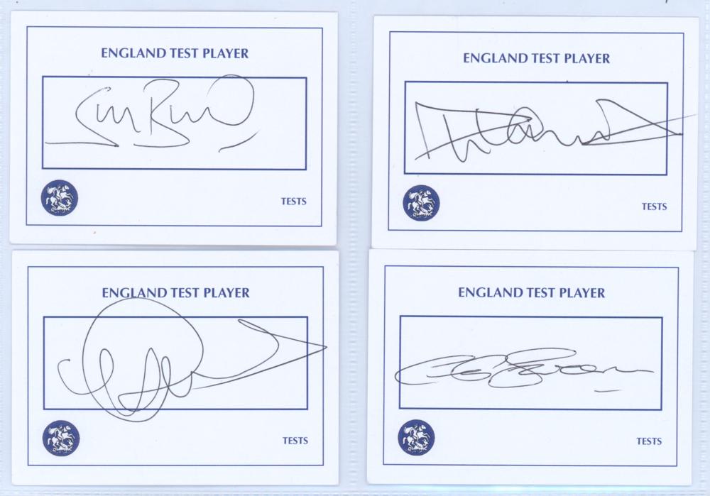 Modern England Test Players 1970s-2010s. Black file comprising seventy seven ‘England Test Player’ - Image 3 of 3