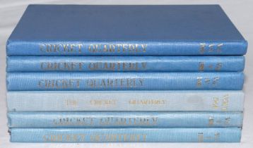 ‘The Cricket Quarterly. A Journal devoted to the Noble Game of Cricket’ 1963-1969. Volumes I-V &