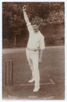 William ‘Bill’ Shipman. Leicestershire 1908-1921. Early sepia real photograph postcard of Shipman