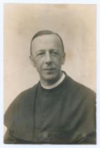 Arthur James Hook. Somerset 1897-1906. Early mono real photograph postcard of Hook, head and