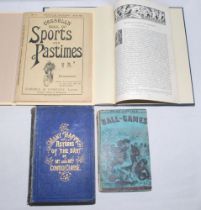 Nineteenth century cricket and sports. Four titles. ‘Ball-Games’ George Routledge & Sons. 1867.
