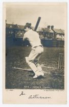 Arthur Jervois Turner. Essex 1897-1910. Early mono real photograph postcard of Turner, full length