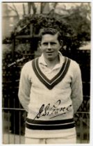 George Smart Pearce. Sussex 1928-1936. Mono real photograph postcard of Pearce, half length,