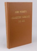 Wisden Cricketers’ Almanack 1885. Willows softback reprint (1983) in light brown hardback covers