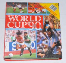 ‘World Cup 90. The Complete Collection’. Sticker collection and official binder published by ‘