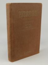 Wisden Cricketers’ Almanack 1941. 78th edition. Original hardback. Only 800 hardback copies were