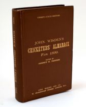 Wisden Cricketers’ Almanack 1899. 36th edition. Original hardback. Very good to excellent