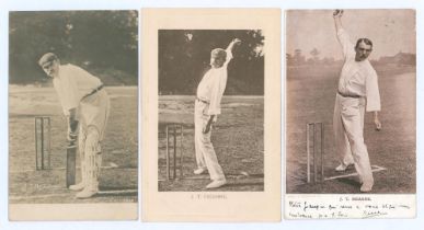 John Thomas Hearne. Middlesex & England 1888-1923. Two early mono real photograph postcards of