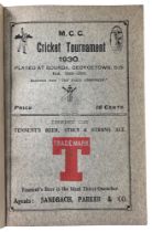 M.C.C. tour of the West Indies 1929/1930. ‘M.C.C. Cricket Tournament 1930. Played at Bourda,