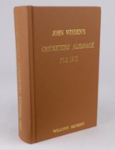 Wisden Cricketers’ Almanack 1908. Willows softback reprint (2000) in light brown hardback covers