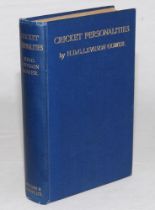 ‘Cricket Personalities’. H.D.G. Leveson Gower. Williams and Norgate, London 1925. Original blue