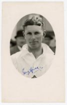 Gerald ‘Gerry’ Hill. Hampshire 1932-1954. Mono real photograph postcard of O’Reilly, head and