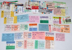 Rugby Union match tickets 1956-2014. A good selection of over 250 original admission tickets for