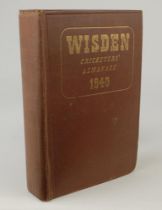 Wisden Cricketers’ Almanack 1940. 77th edition. Original hardback. Limited number of copies