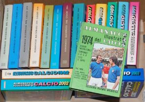 Italian football annuals 1974-2004/05. ‘Almanacco Illustrato del Calcio’ [Football Illustrated