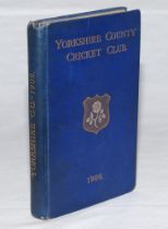 Yorkshire C.C.C. Annual 1906. 14th annual issue. Original decorative boards with gilt title and
