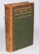 ‘Nottinghamshire Cricket and Cricketers’. F.S. Ashley-Cooper. Henry B. Saxton, Nottingham 1923.