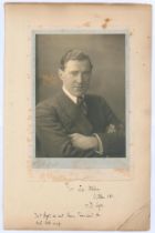 Malcolm Douglas ‘Dar’ Lyon. Somerset & Cambridge University 1920-1938. Original and attractive sepia