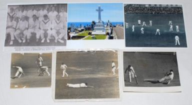 England v Australia 1920s/1930s. Original mono press photographs of England v Australia, 2nd Test at