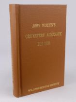 Wisden Cricketers’ Almanack 1892. Willows second softback reprint (2008) in light brown hardback