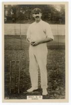 Albert Edward Relf. Sussex, London County, Auckland & England 1900-1921. Phillips ‘Pinnace’