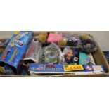 One tray containing a large collection of mixed children's games and collectables to include a