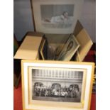 A monochrome photograph depiciting Indian and British dignitaries at the signing of the Indian