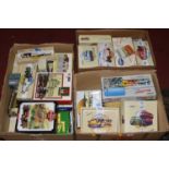 Two trays containing a collection of mixed boxed Corgi Classics and later playworn and some