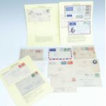 Australia, a collection of postal history to include an Air Mail envelope from the Empire Airways