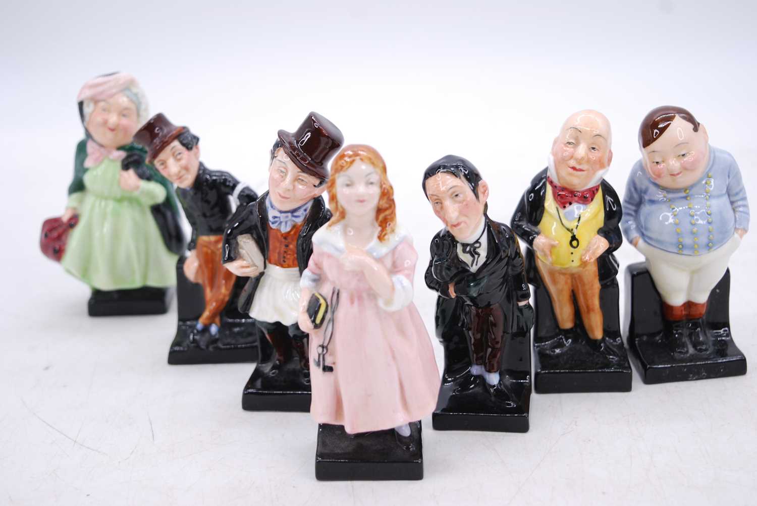 A collection of various Royal Doulton figures, to include The Master Stiggins and Trotty Vec, the - Bild 3 aus 4