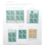 Caribbean, a collection of stamps and covers to include Grenada 1d scarlet block of four sheet 2