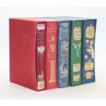 Five Folio Society books of fairytales, to include Hans Andersen and Grimm's