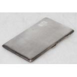 A George VI silver cigarette case, Birmingham 1946, 5.9ozt, 15cm