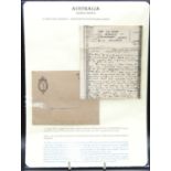Australia, a collection of WW II Airmail covers to include 15th November 1944 censored airmail cover
