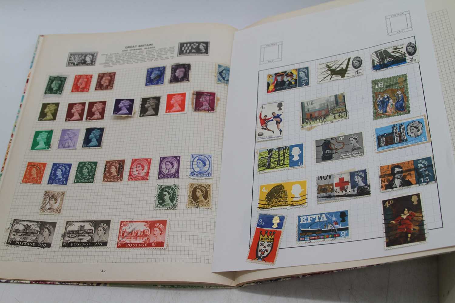 A collection of vintage stamps and first day covers - Bild 4 aus 7