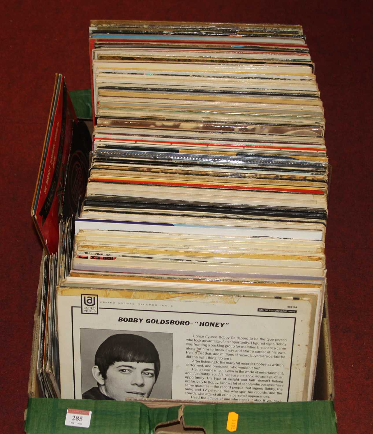 A collection of LPs to include Cliff Richard, Jim Reeves and Bobby Goldsboro