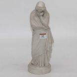 A Victorian Parian figure of a lady, height 33cmA little grubby but appears to be intact.