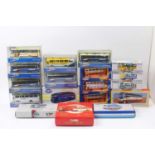 A box of collectable Corgi buses including limited edition version Q57/1 Northern Collection, and