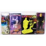 A collection of Aurora, Polar Lights, and Monogram horror themed plastic kits to include an Aurora