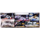 A collection of Star Wars related plastic kits to include Revell, Airfix and AMT/ERTL, specific