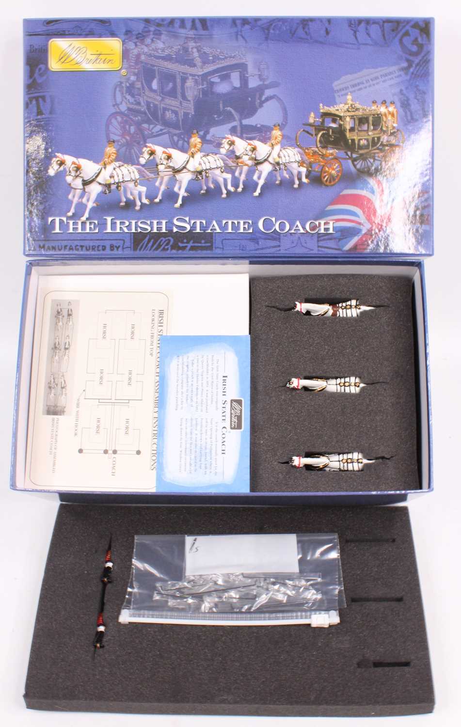 Britains modern release No. 00254 The Irish State Coach box set, in its original foam packed box
