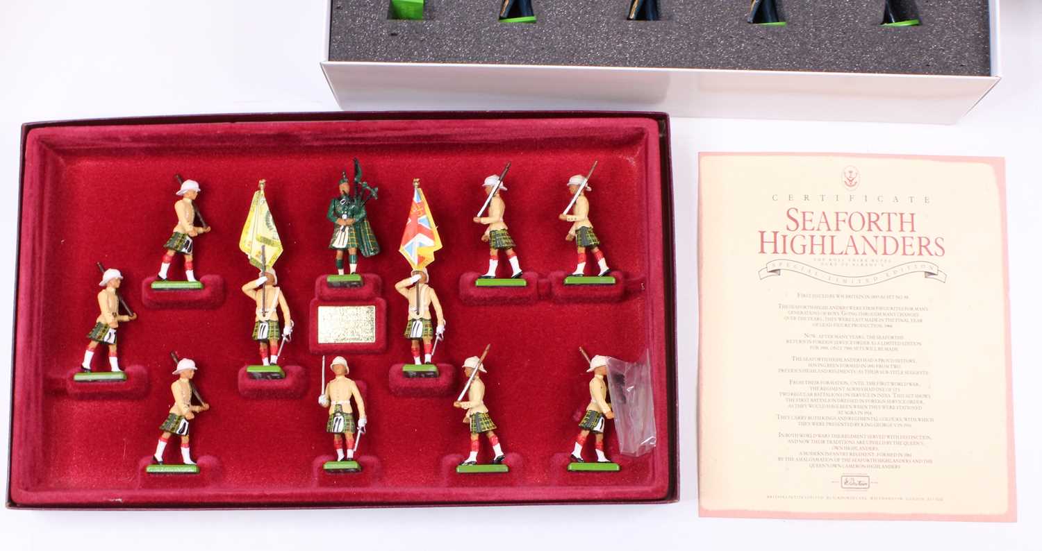 A collection of Britains modern release soldier sets comprising No. 41151 Royal Air Force Band, - Image 4 of 4